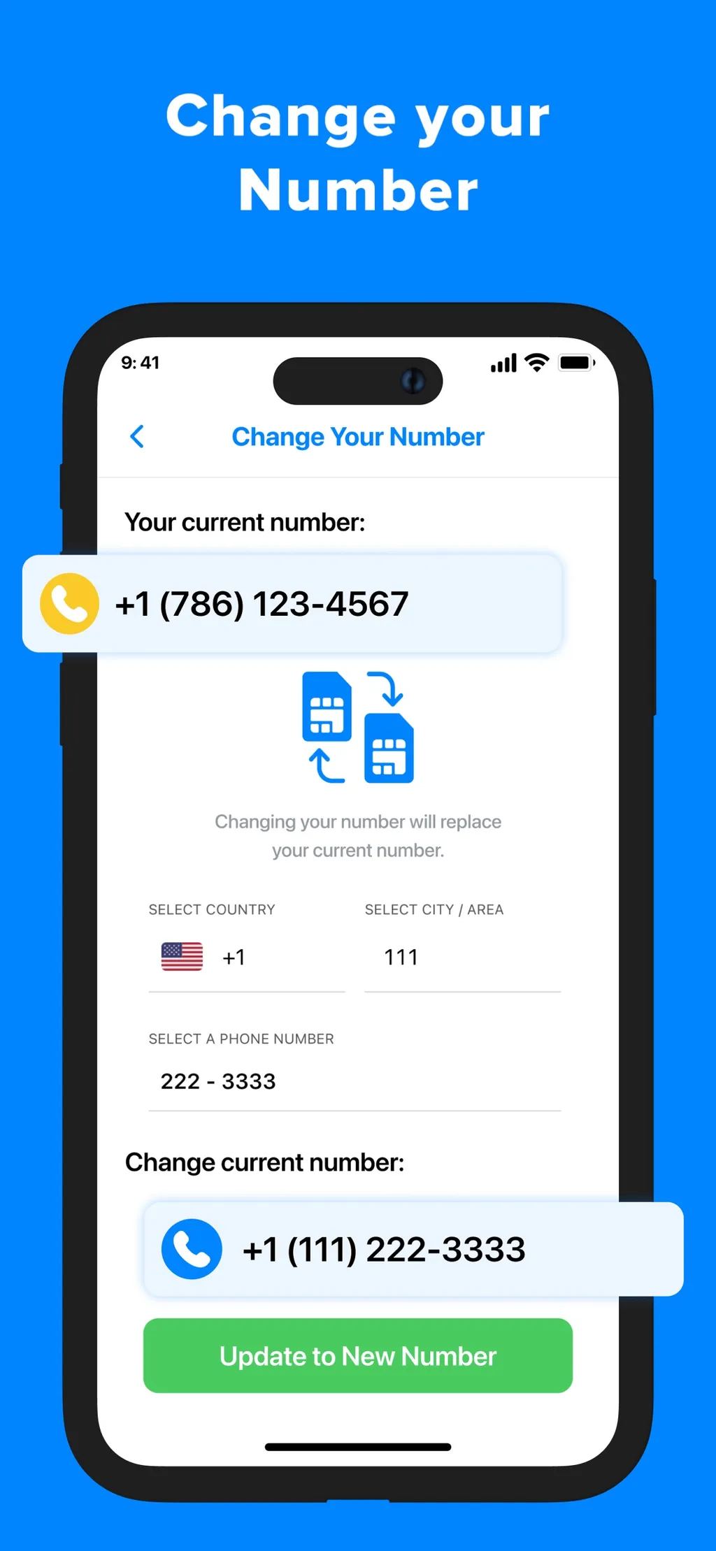 Second Phone Number' App Store screenshot 5