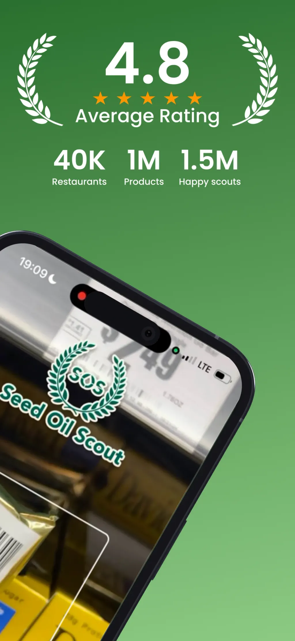 Seed Oil Scout: Healthy Dining App Store screenshot 2