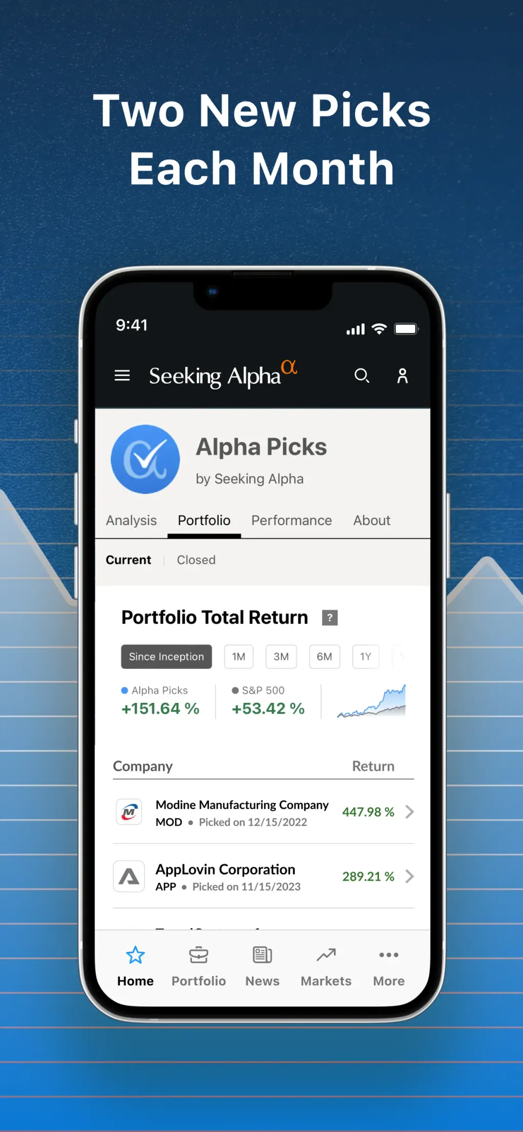 Seeking Alpha: News & Analysis App Store screenshot 9
