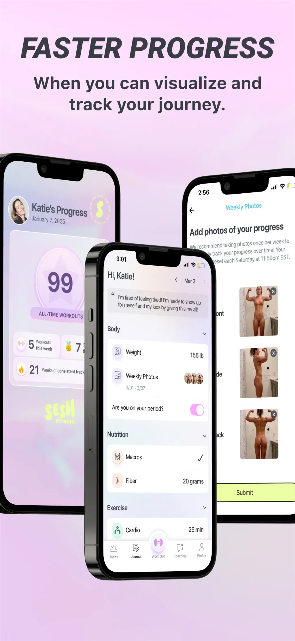 Sesh: Women Fitness & Workouts App Store screenshot 9