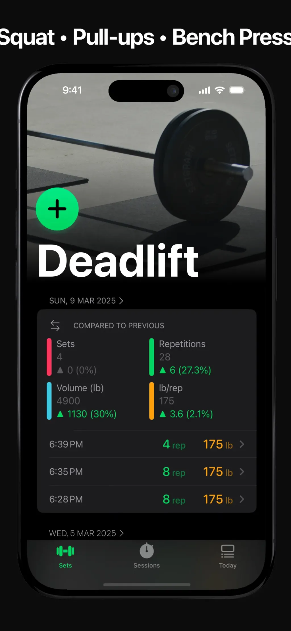 Setgraph: Gym Workout Tracker screenshot 1
