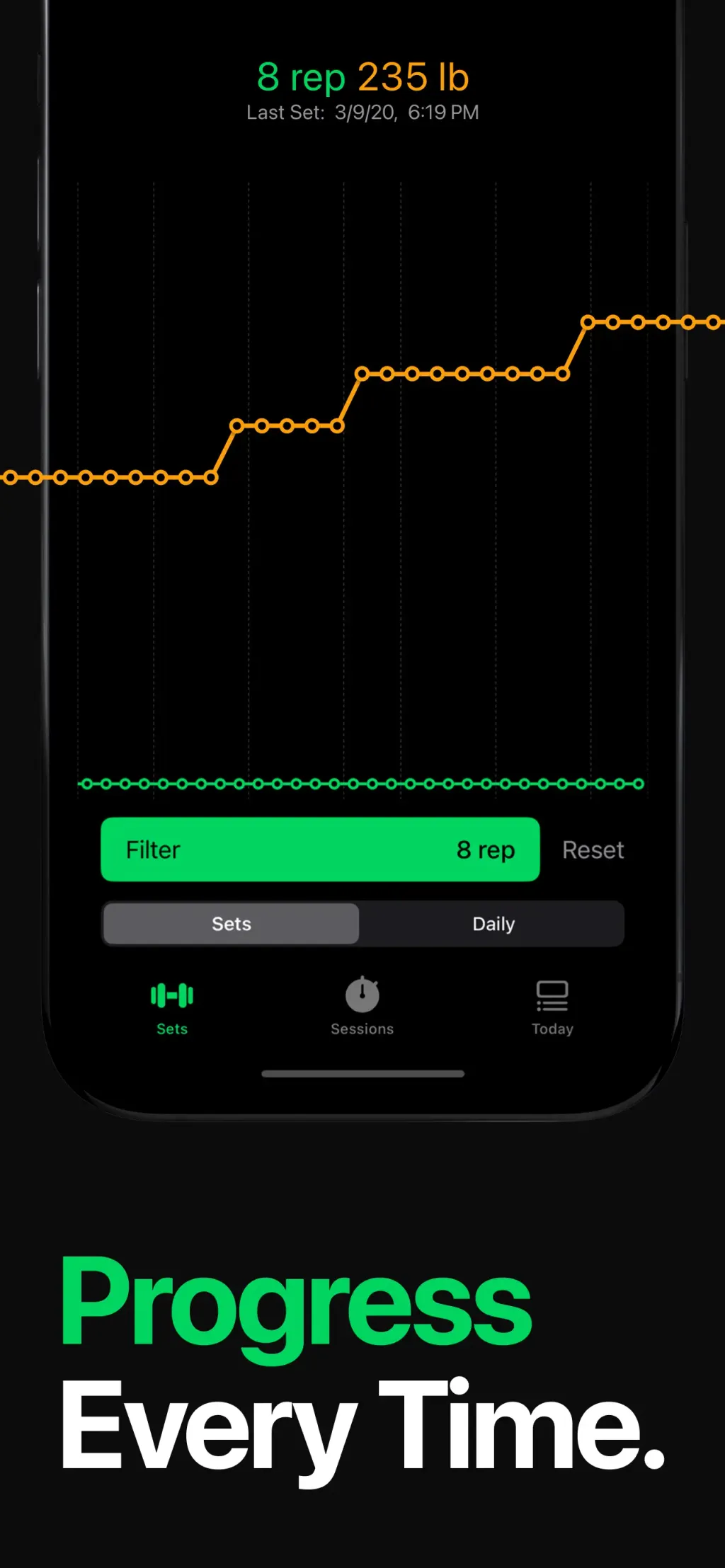 Setgraph: Gym Workout Tracker App Store screenshot 5
