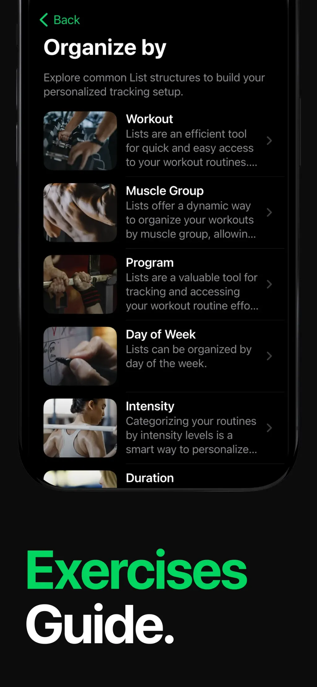 Setgraph: Gym Workout Tracker App Store screenshot 8