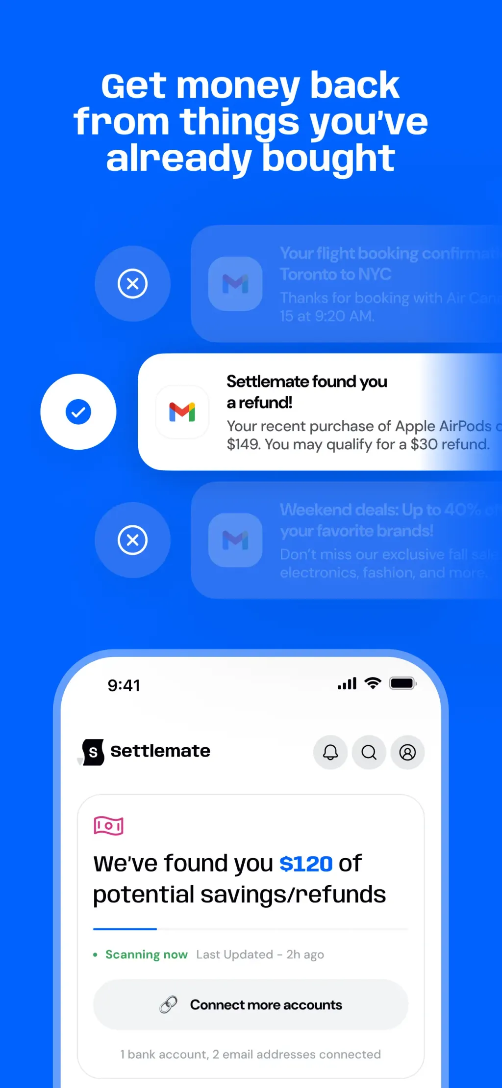 Settlemate: Financial Savings App Store screenshot 2