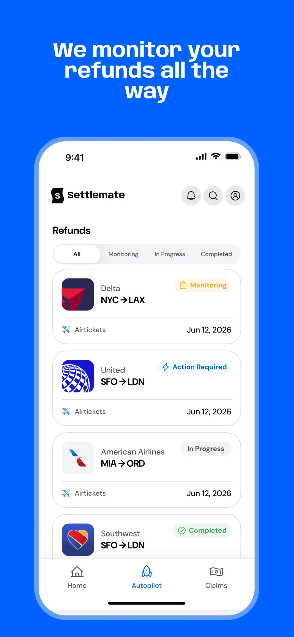 Settlemate: Financial Savings App Store screenshot 5