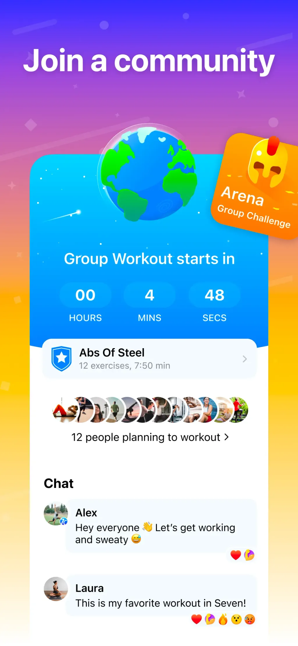 Seven: 7 Minute Workout App Store screenshot 8