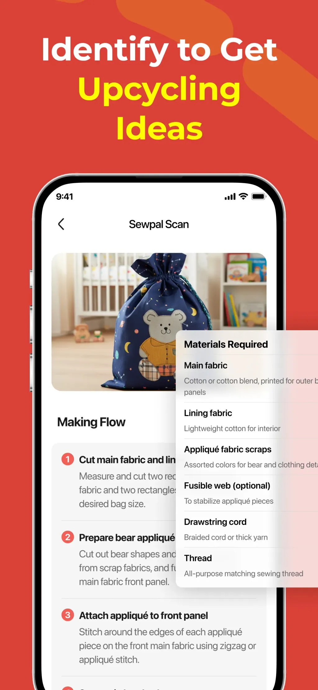 SewPal - Sewing Guides & Ideas App Store screenshot 5