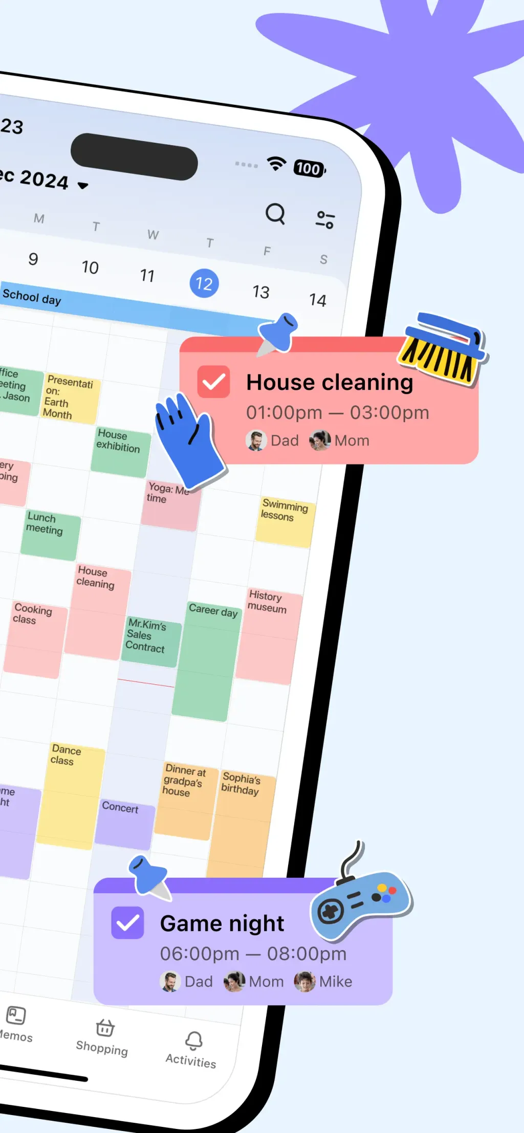 Shared Family Calendar: FamCal screenshot 4