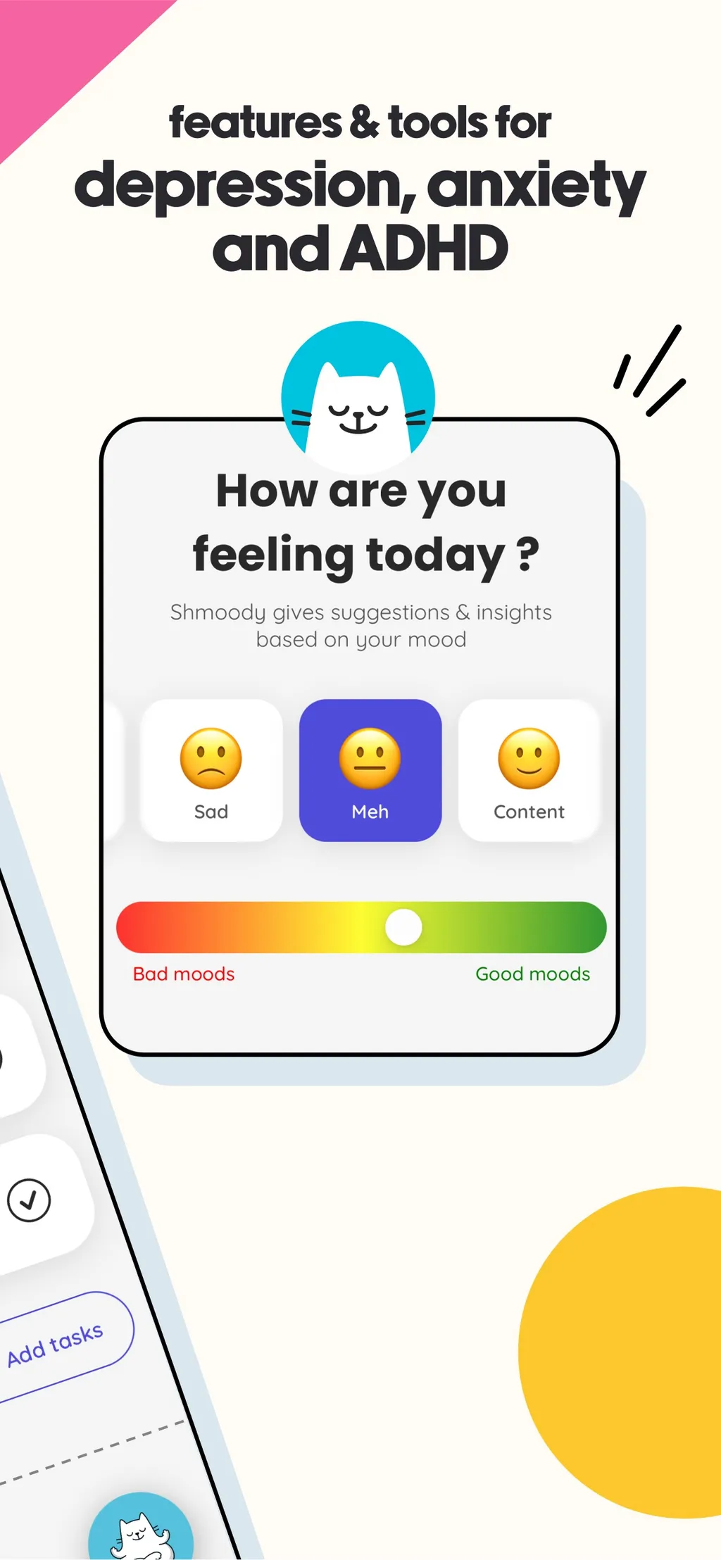 Shmoody: Mood & Habit Tracker App Store screenshot 2