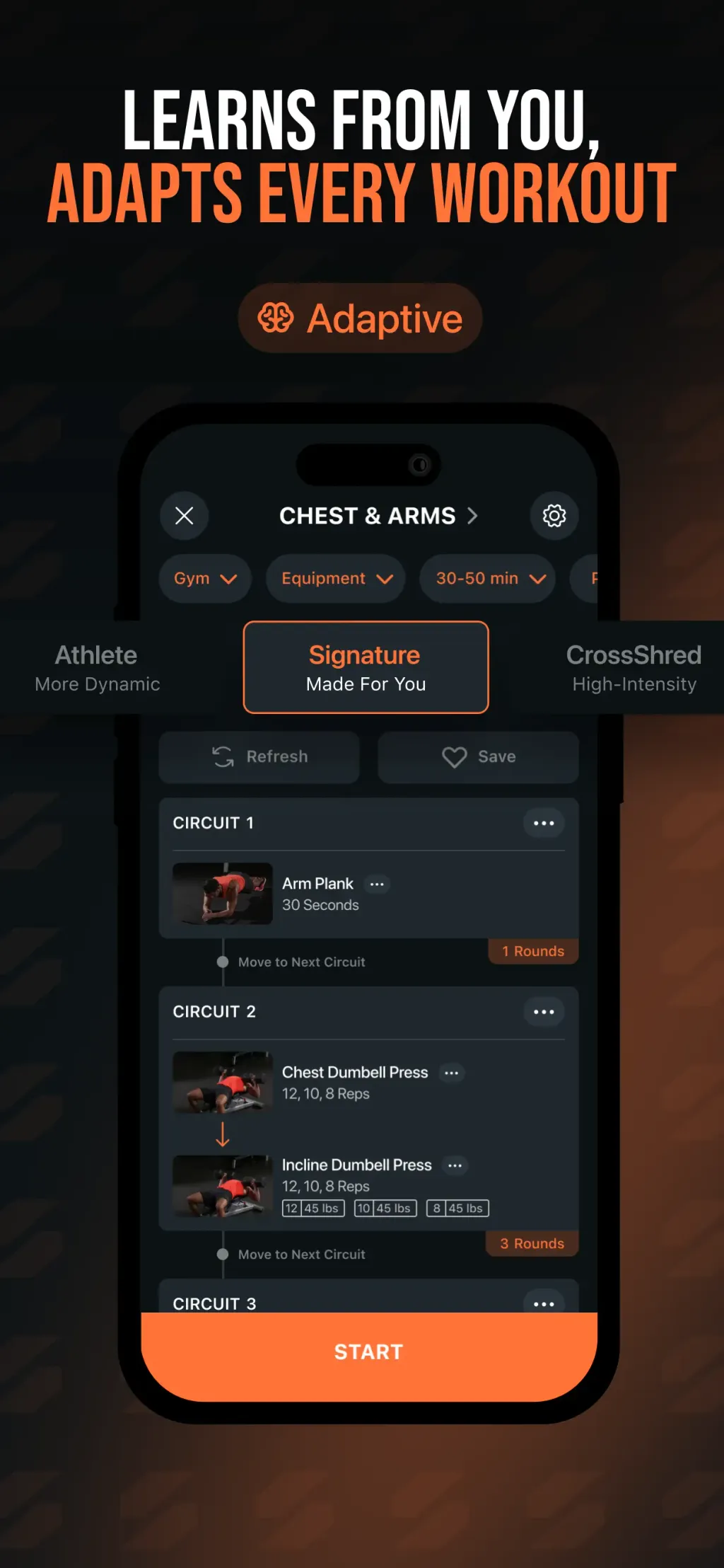 SHRED: Gym & Home Workouts App Store screenshot 5