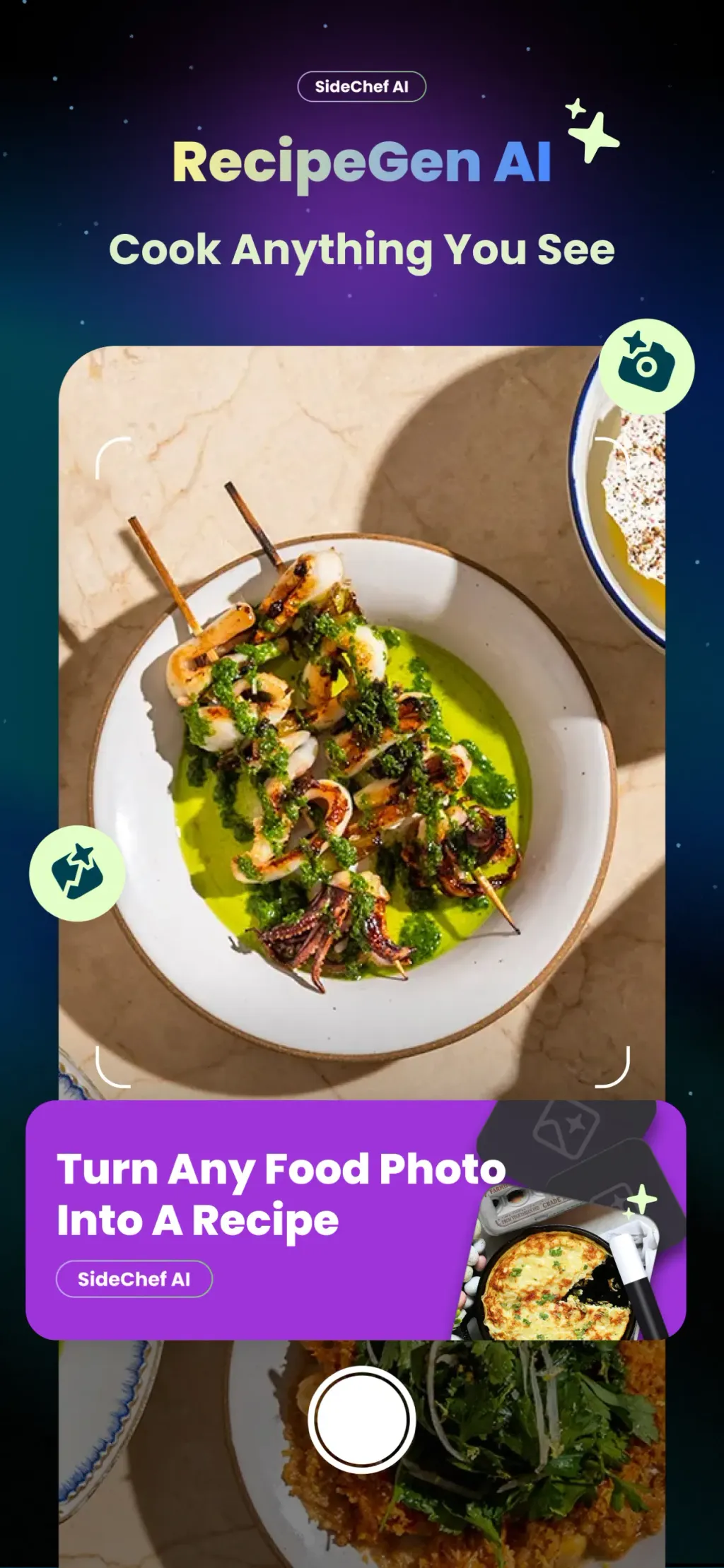 SideСhef: Easy Cooking Recipes App Store screenshot 1