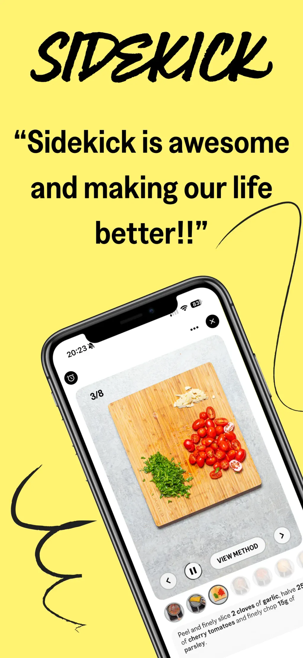 Sidekick by Sorted Food App Store screenshot 1