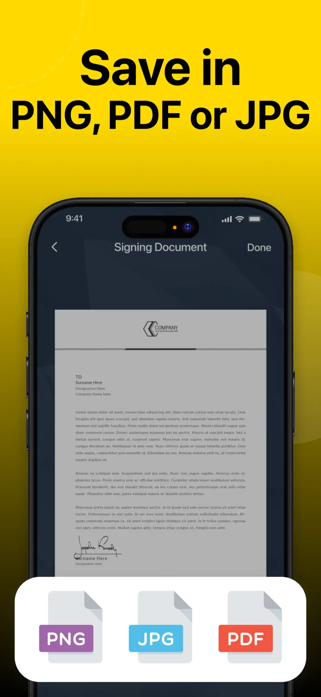 e Signature Scanner, Sign PDF App Store screenshot 6