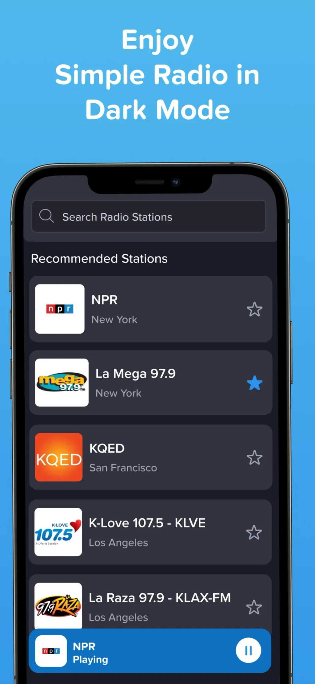 Simple Radio - FM AM Stations App Store screenshot 6