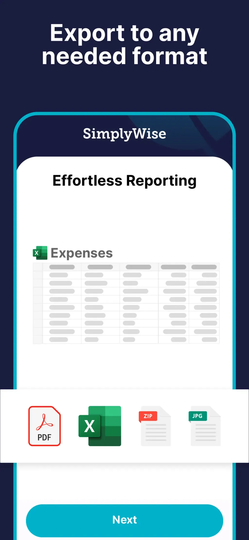 SimplyWise: Receipts, Expenses App Store screenshot 6