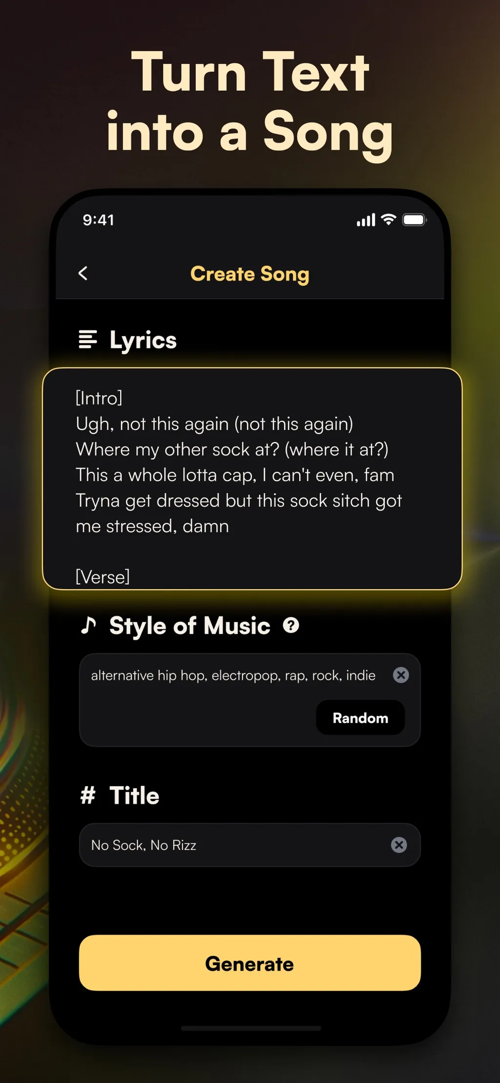Sing AI - Music & Song Creator App Store screenshot 2