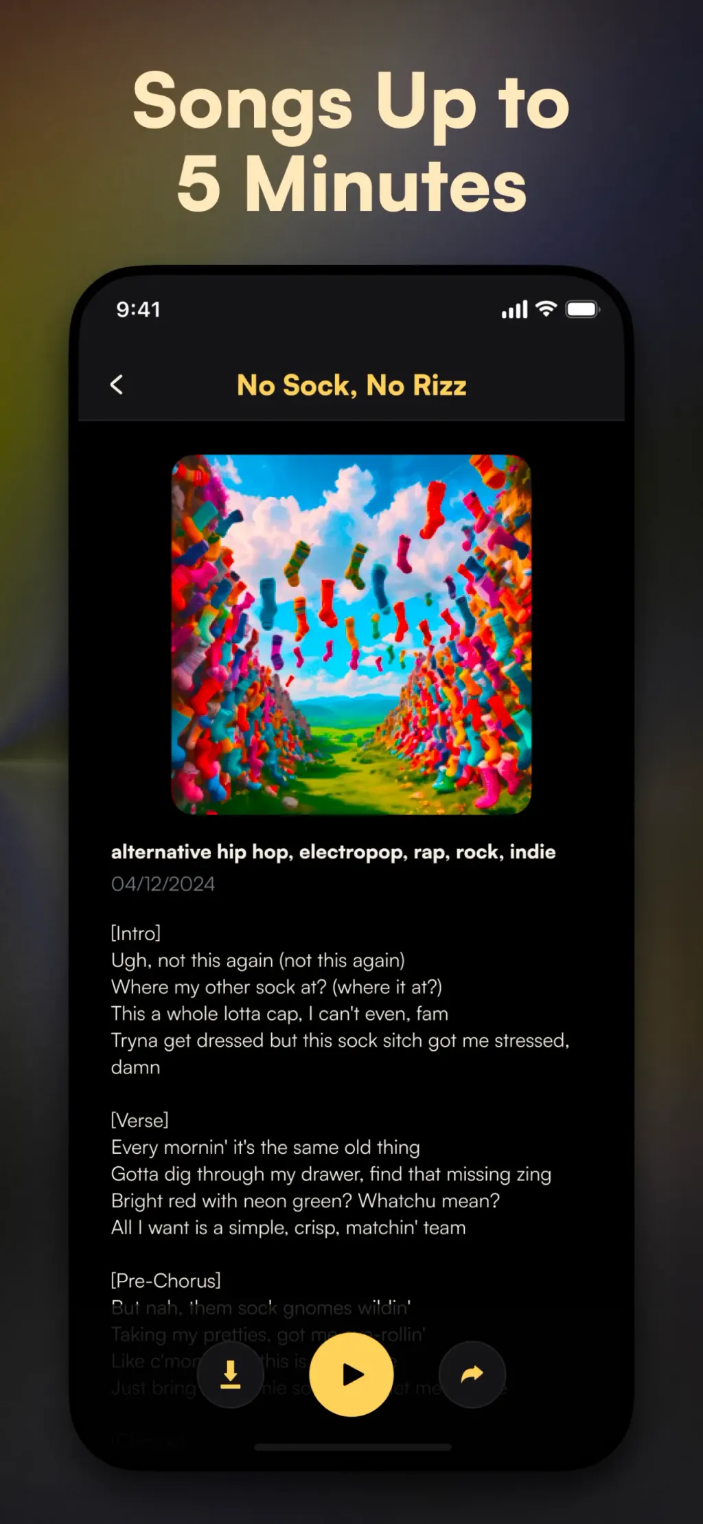 Sing AI - Music & Song Creator App Store screenshot 3