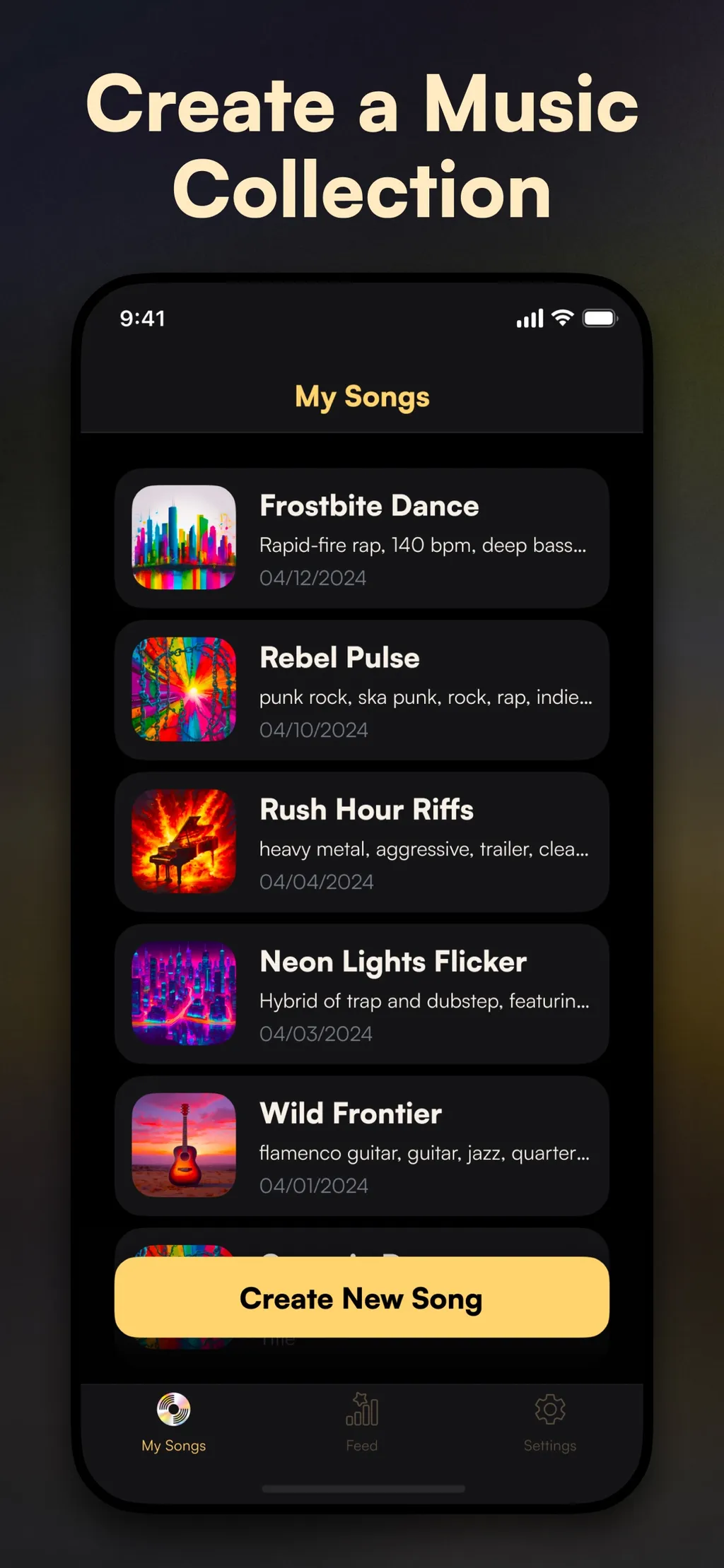 Sing AI - Music & Song Creator App Store screenshot 4