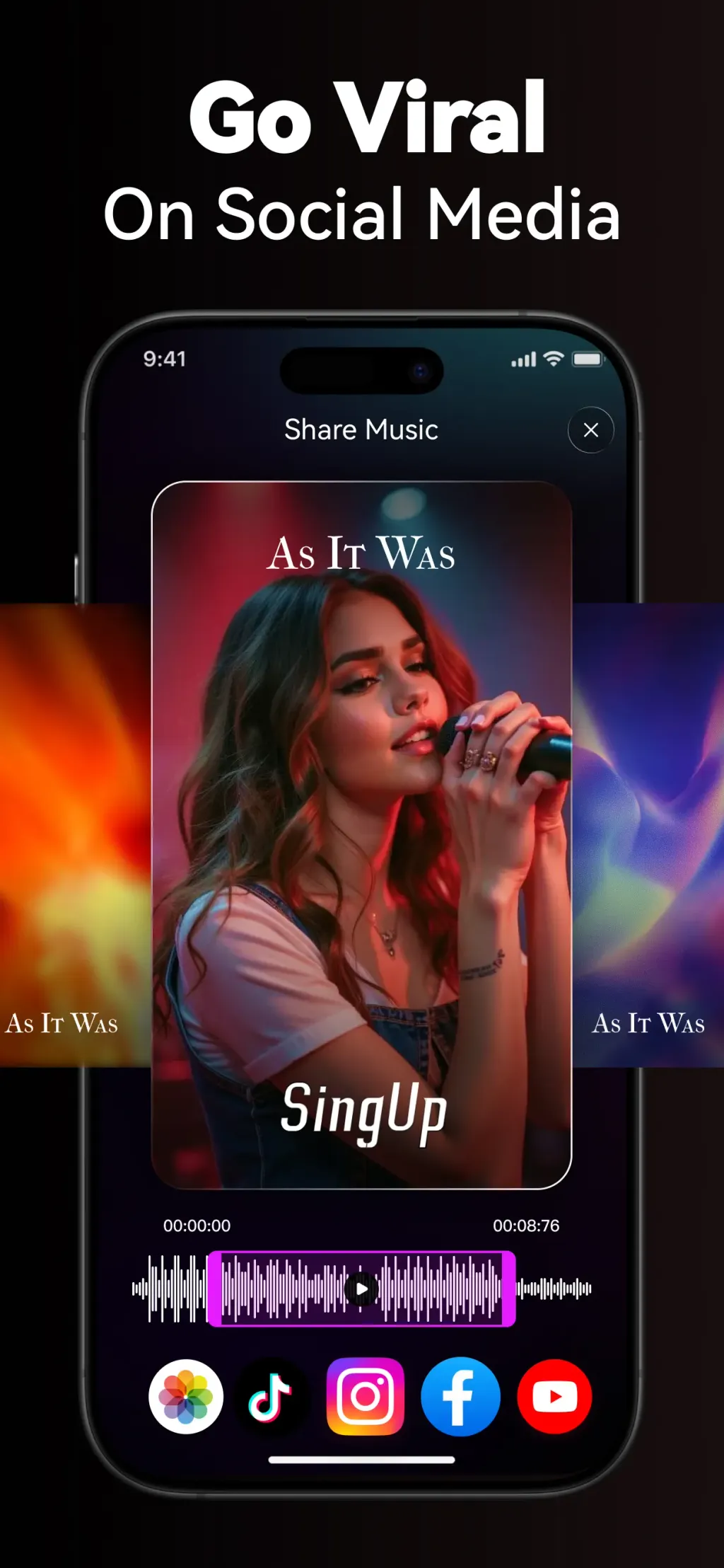 SingUp: AI Music Generator App Store screenshot 6