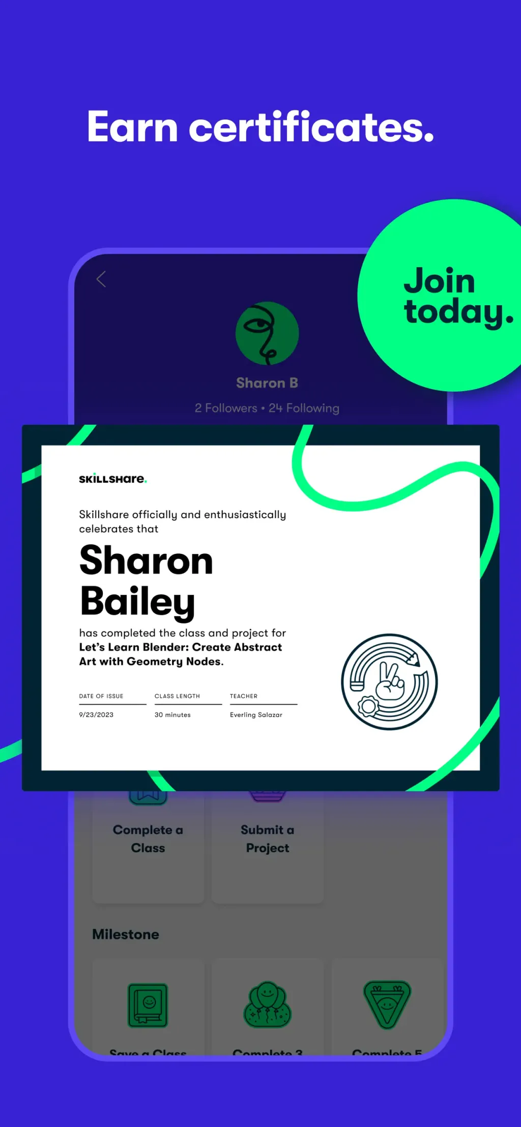 Skillshare: Creativity Classes App Store screenshot 6