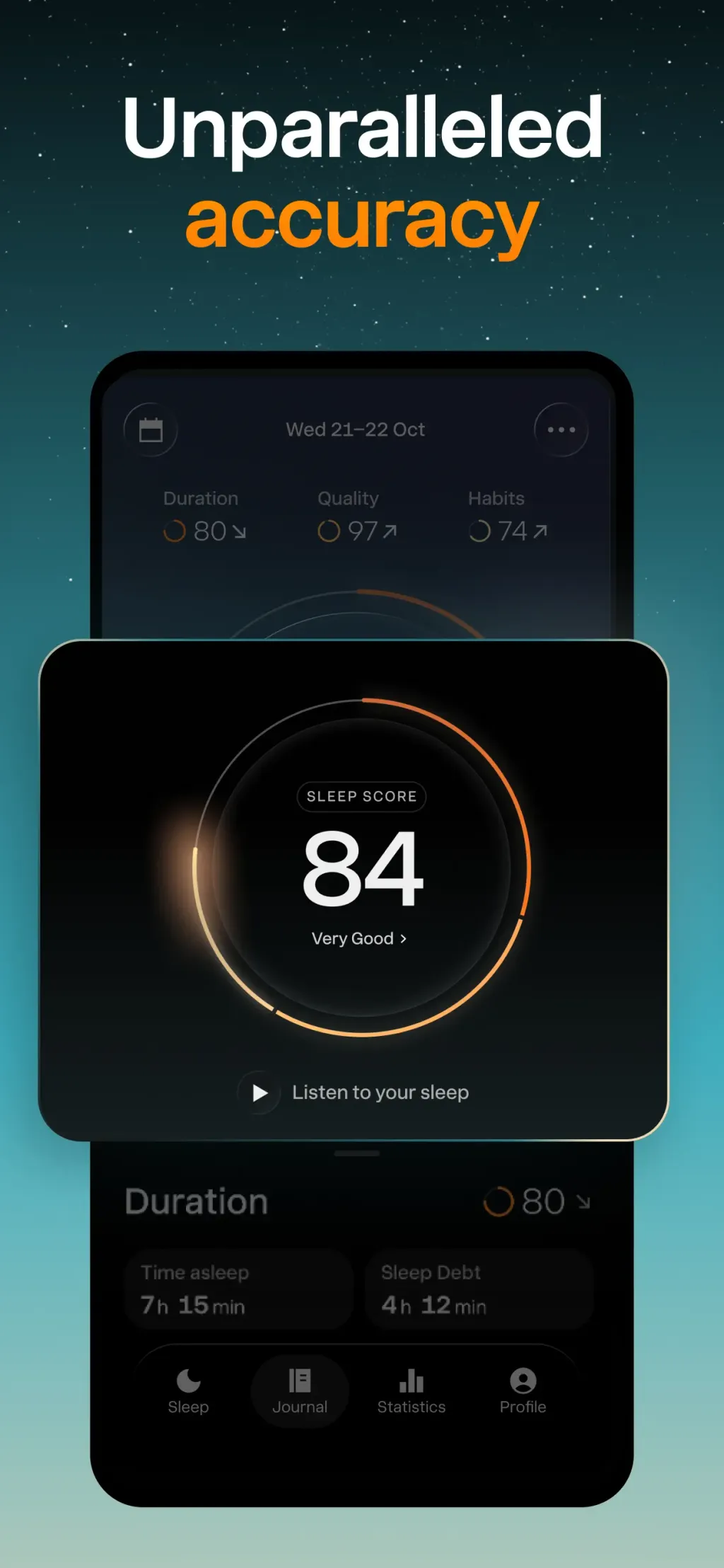 Sleep Cycle - Tracker & Sounds App Store screenshot 2