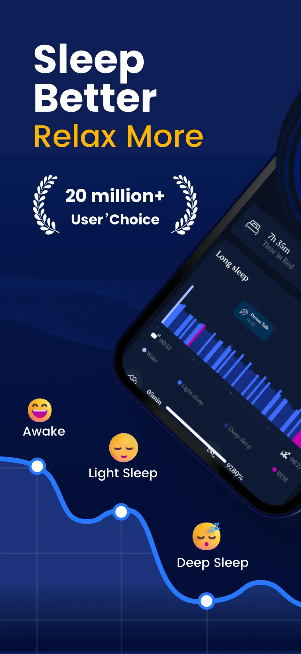 Sleep Monitor: Sleep Tracker screenshot 1