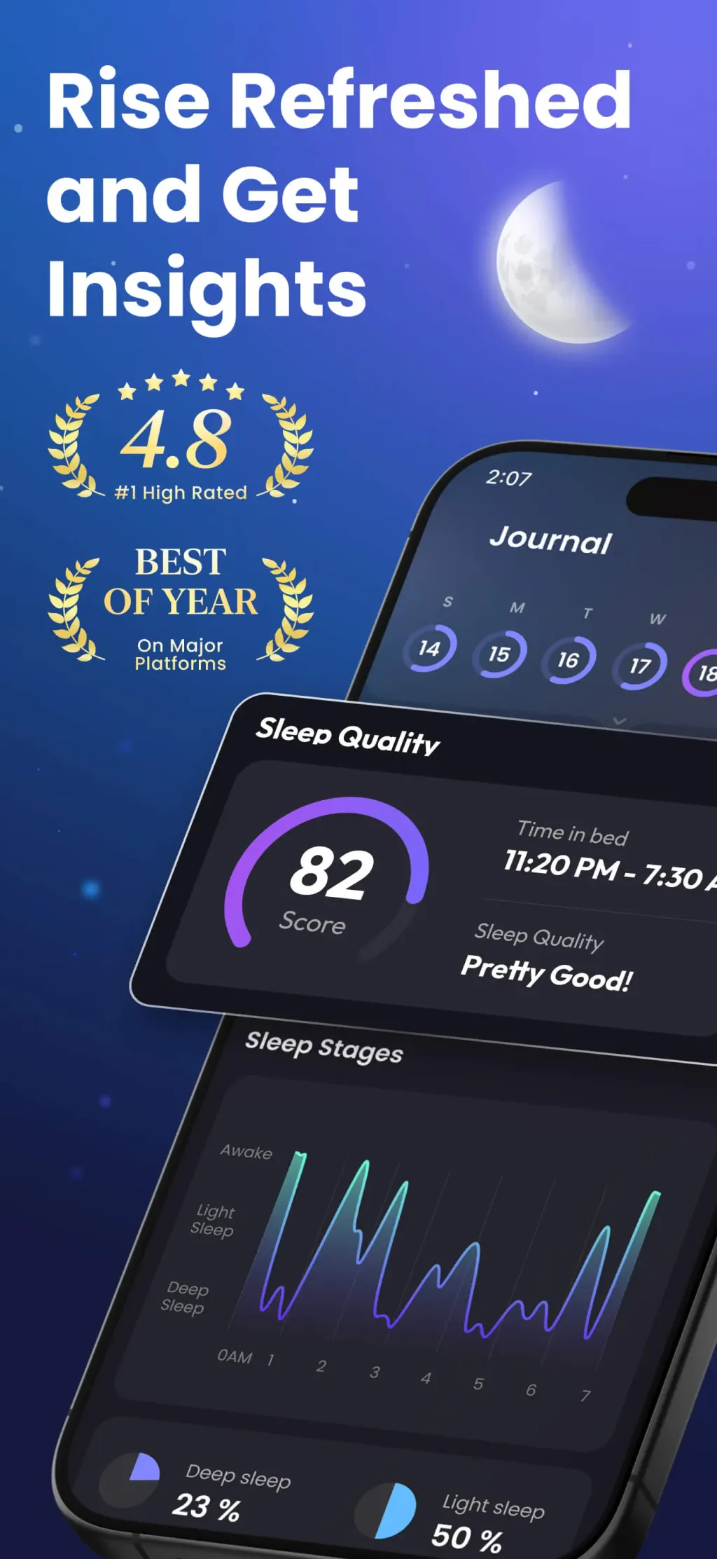 Sleep Tracker: Recorder, Sound screenshot 1