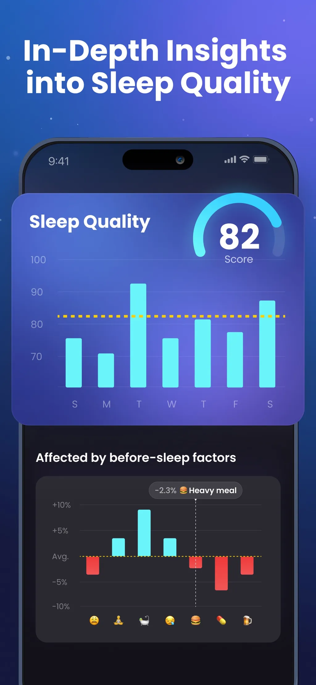 Sleep Tracker: Recorder, Sound screenshot 2