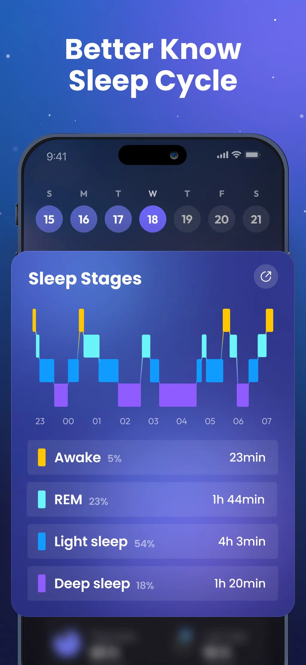 Sleep Tracker: Recorder, Sound screenshot 1