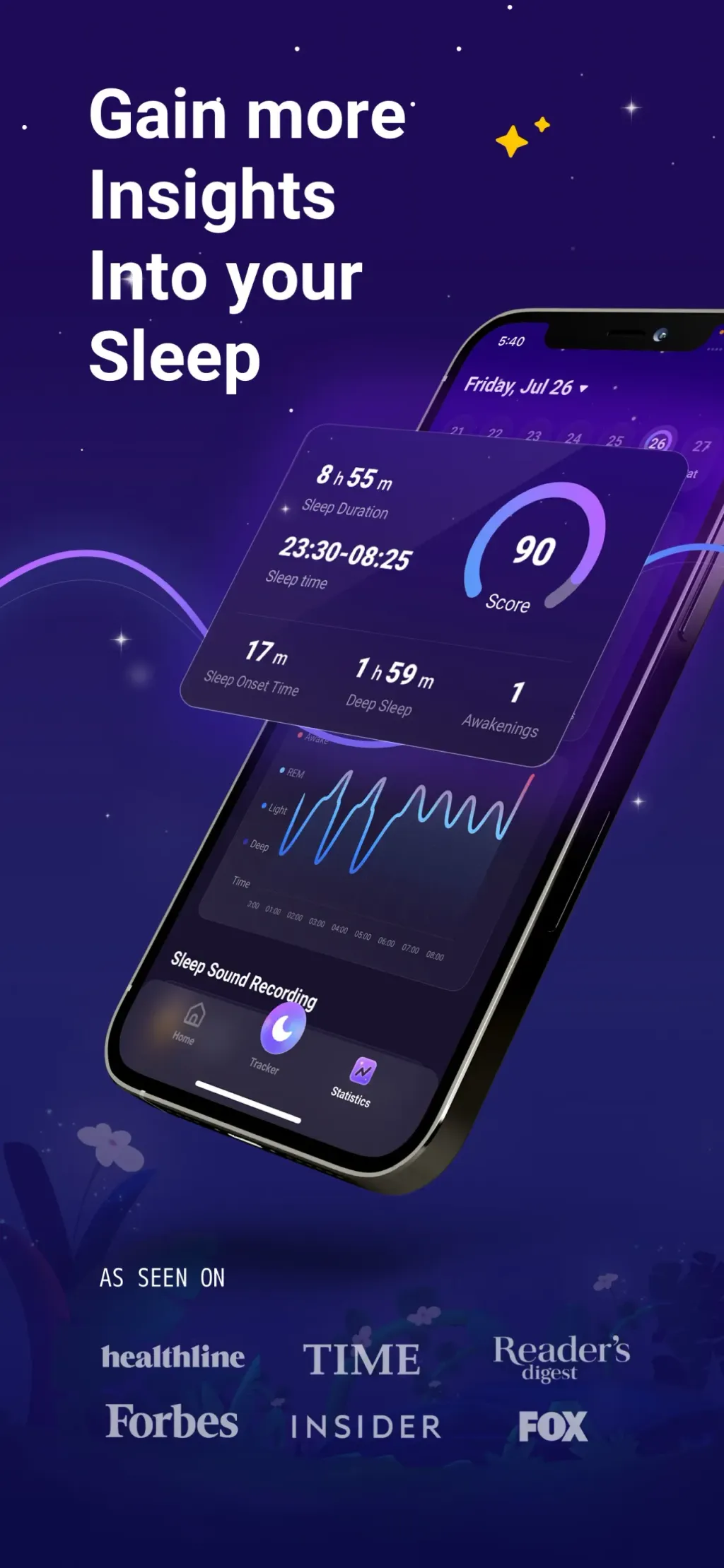 Sleep Well: Snore & Sleep Talk screenshot 1