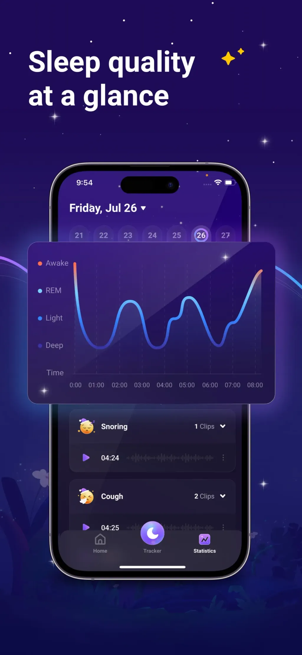 Sleep Well: Snore & Sleep Talk screenshot 2