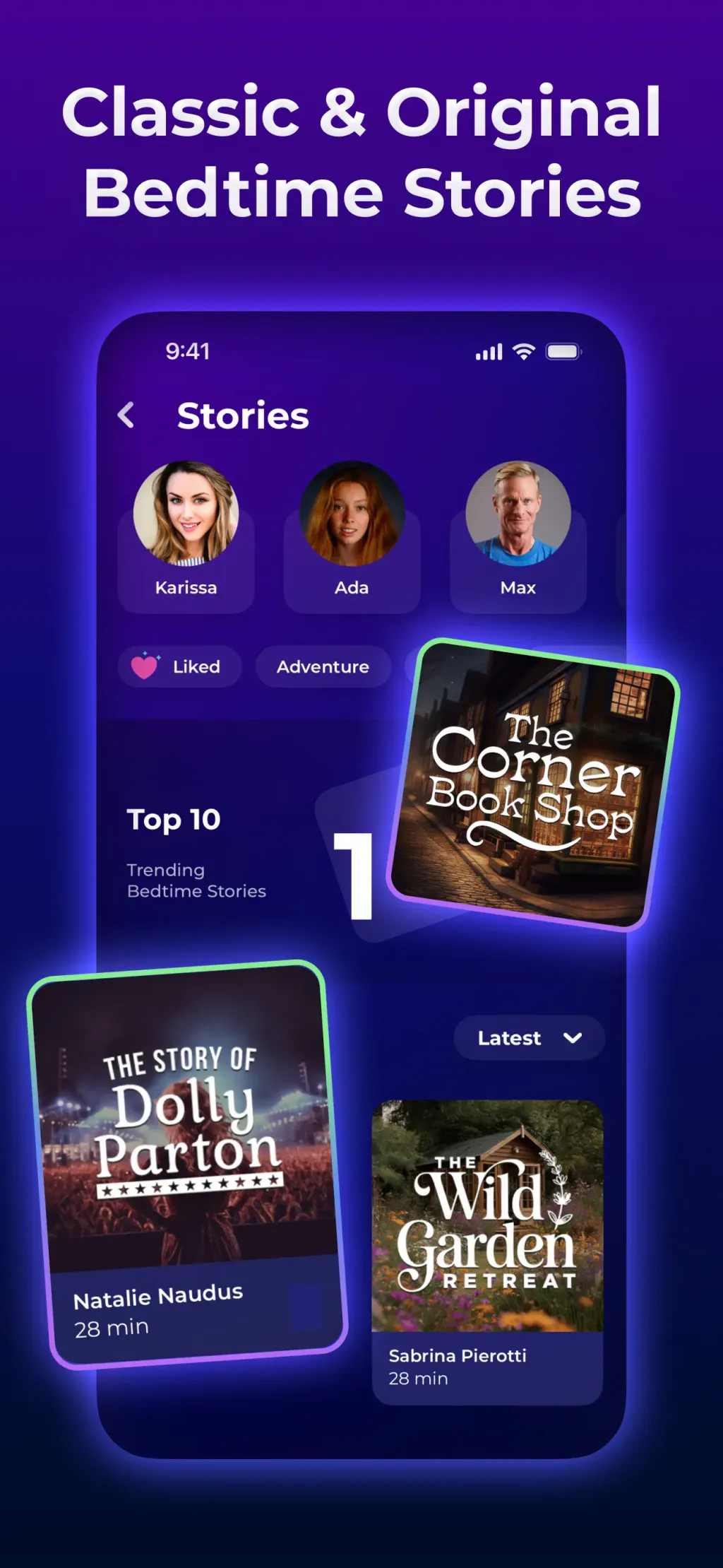 Sleepiest Sleep Sounds Stories App Store screenshot 6