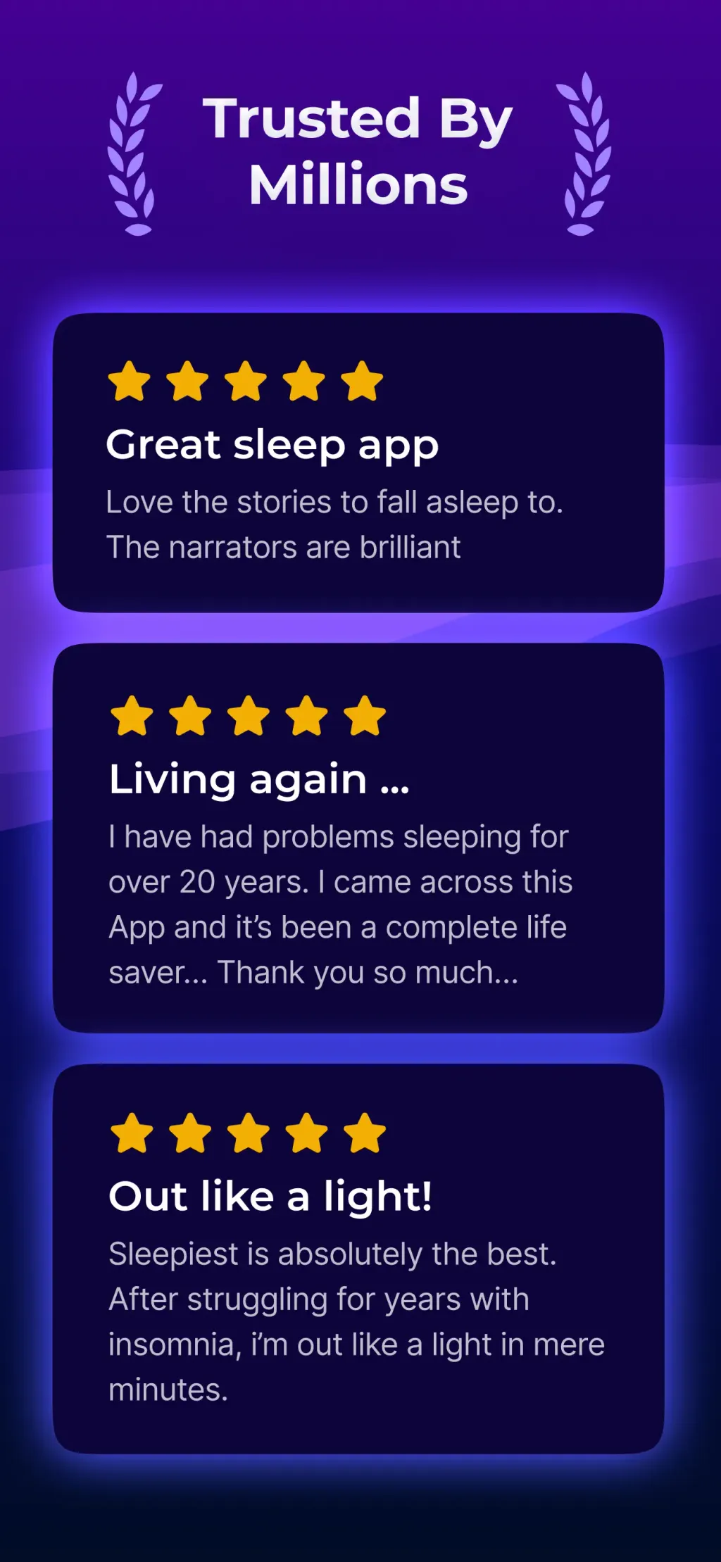 Sleepiest Sleep Sounds Stories screenshot 1