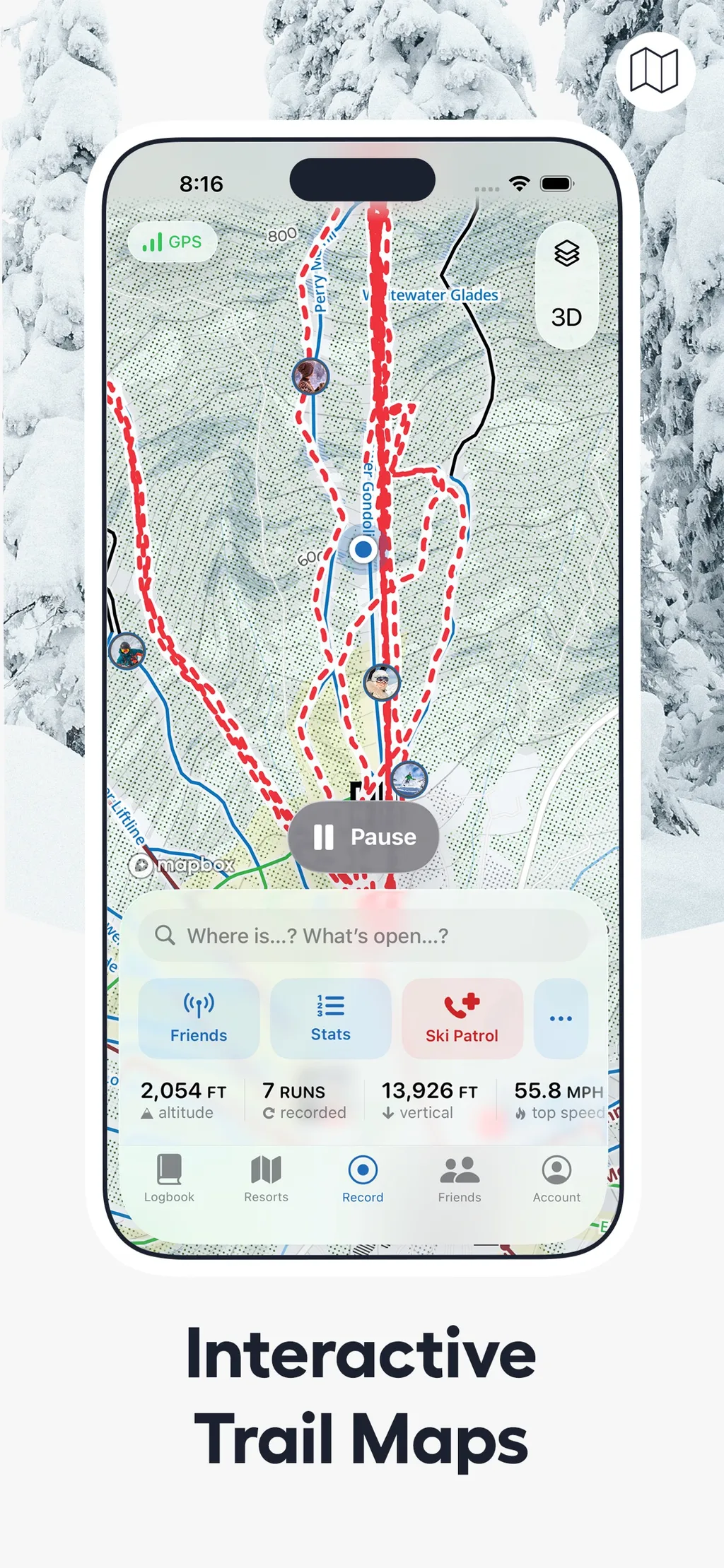 Slopes: Ski & Snowboard App Store screenshot 2