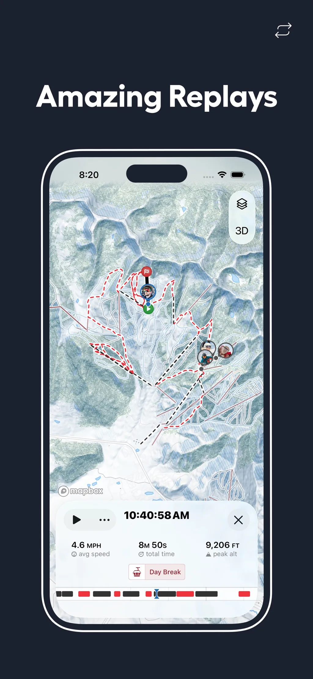 Slopes: Ski & Snowboard App Store screenshot 7