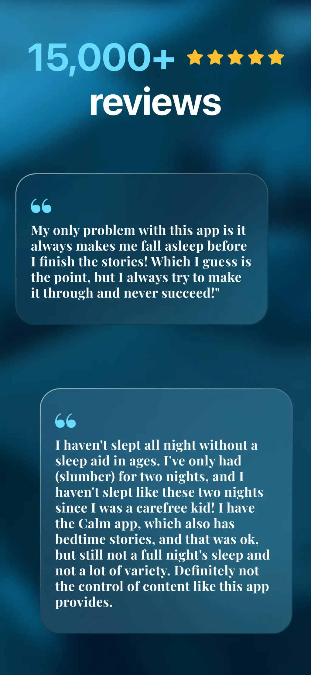 Slumber-Calm Stories for Sleep App Store screenshot 5