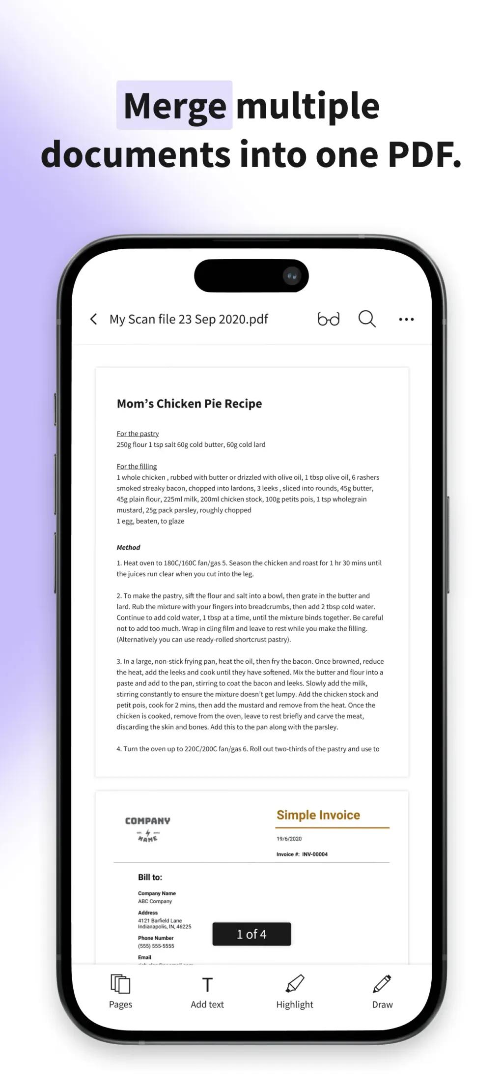 Smallpdf: Scanner & PDF Editor App Store screenshot 2