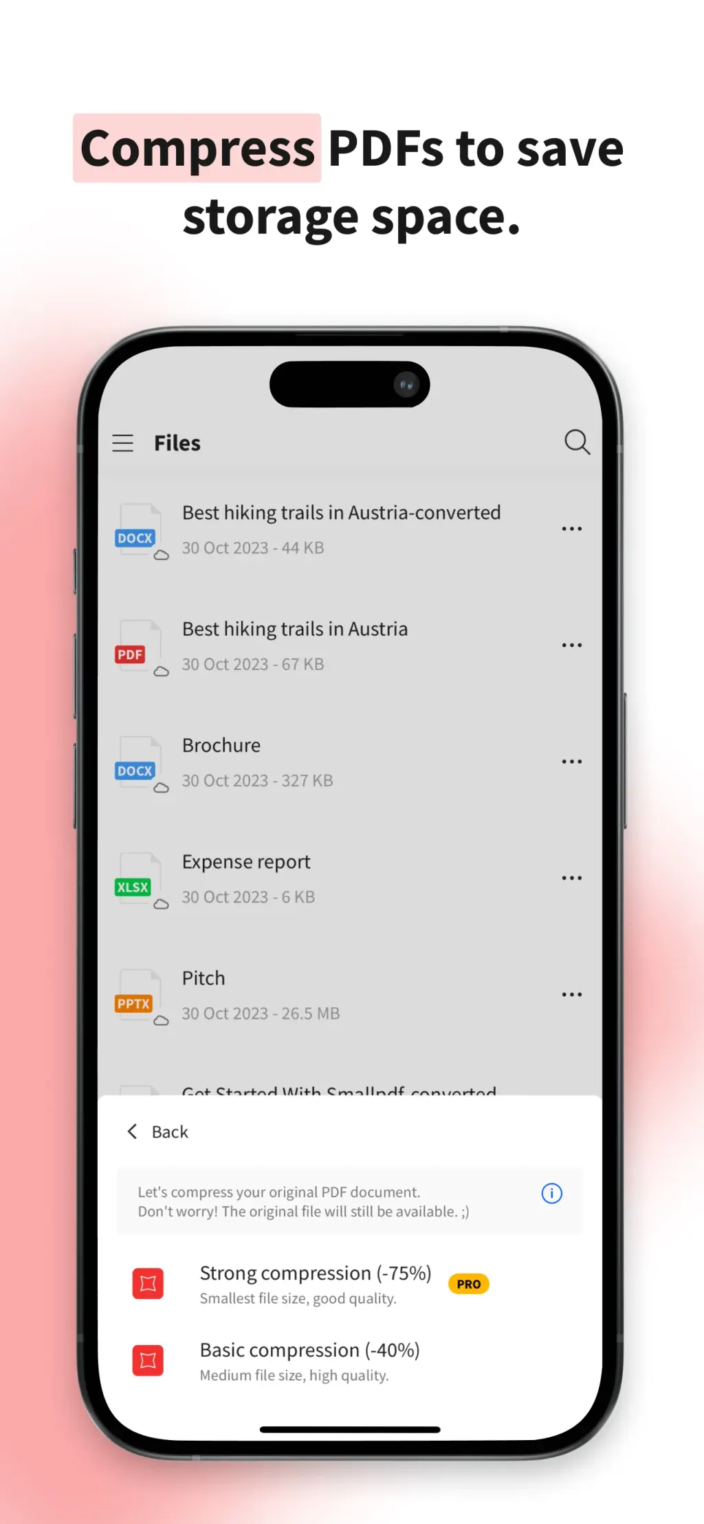 Smallpdf: Scanner & PDF Editor App Store screenshot 5