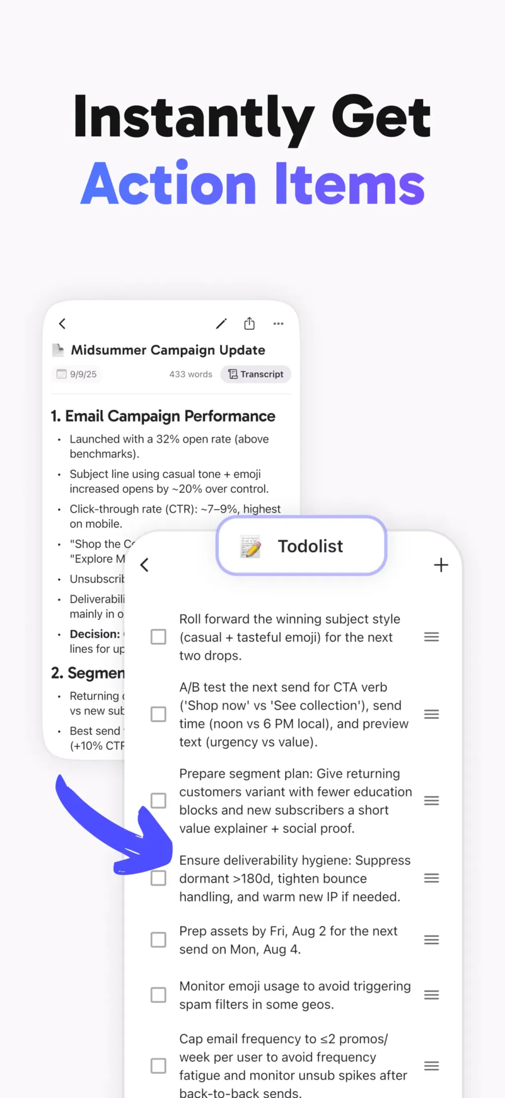 Smart AI Note Taker: CraftNote App Store screenshot 7