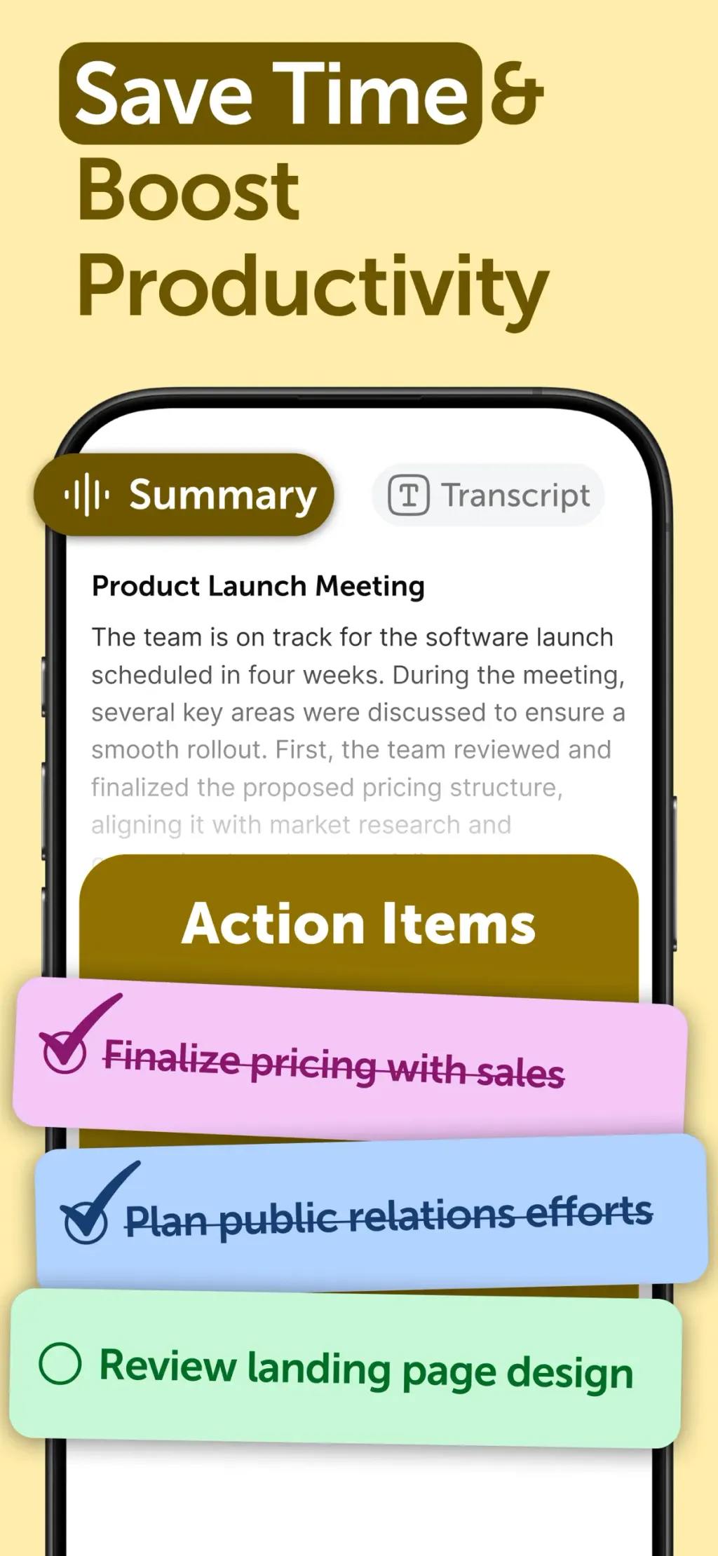 Smart Noter - AI Note Taker App Store screenshot 3