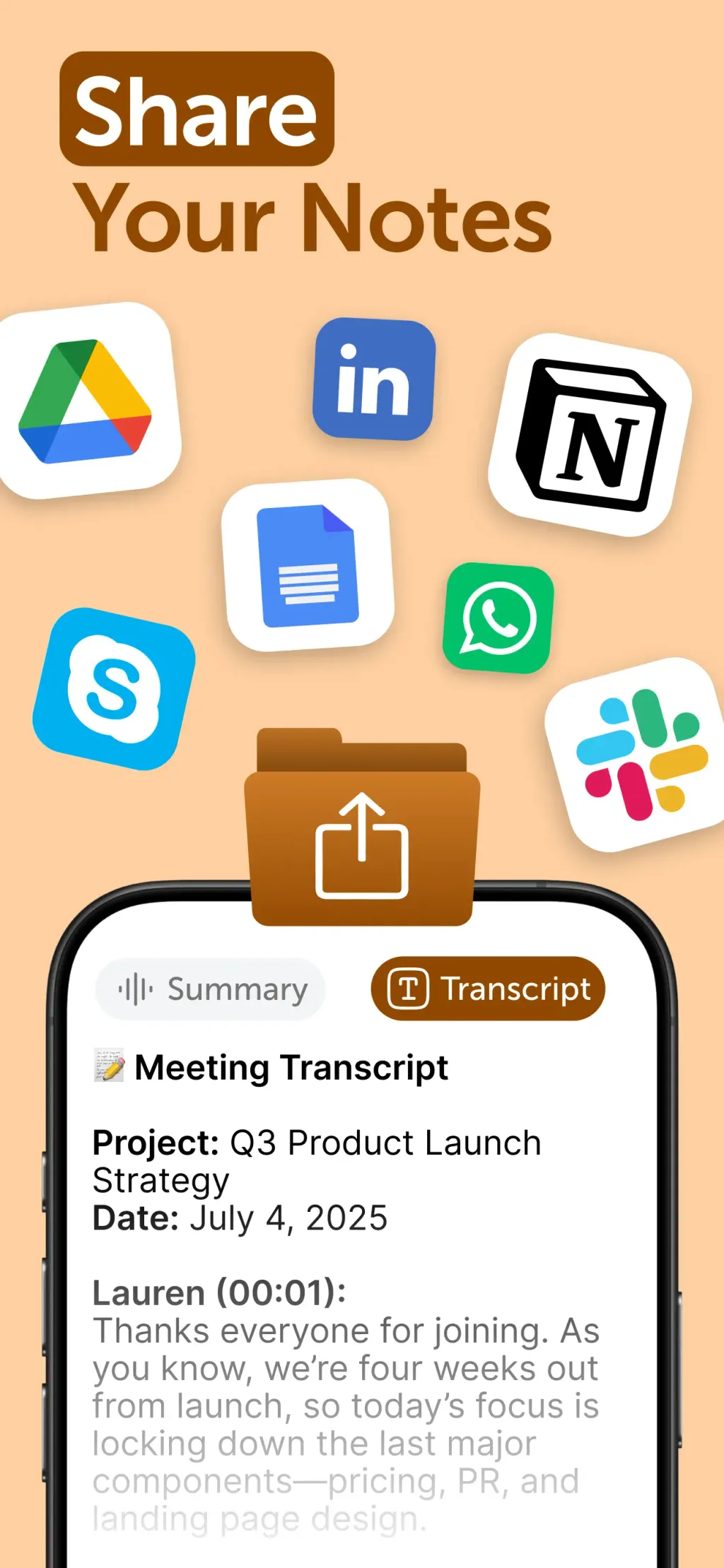 Smart Noter - AI Note Taker App Store screenshot 4