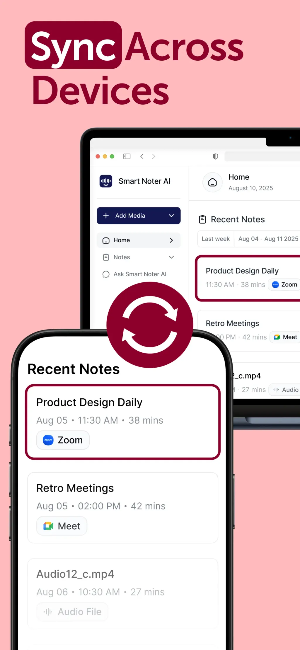 Smart Noter - AI Note Taker App Store screenshot 5