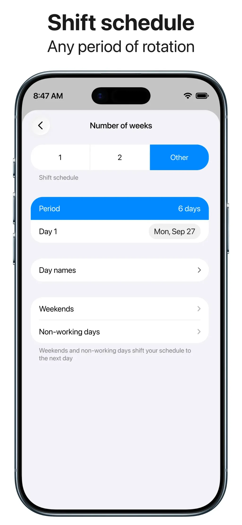 Smart Timetable: Daily Planner App Store screenshot 9