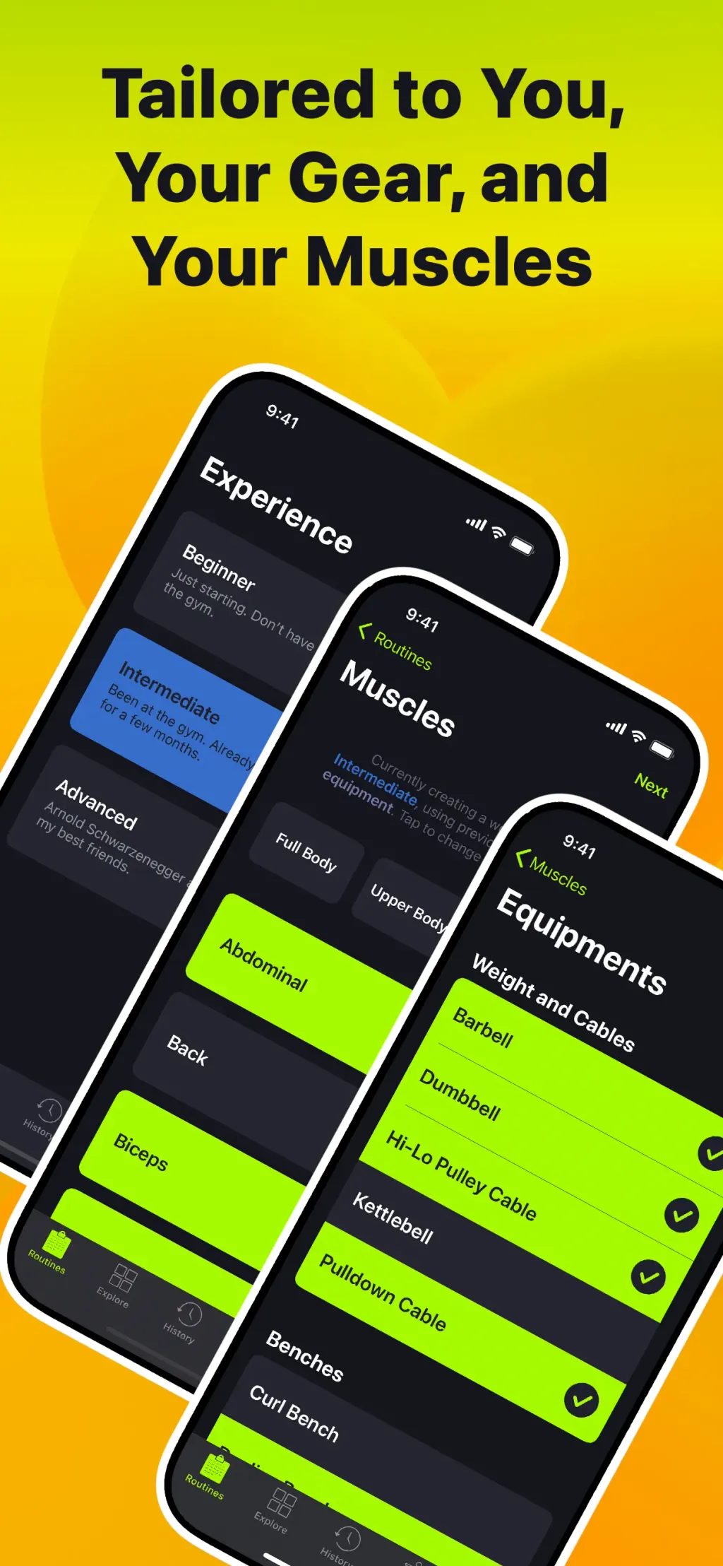SmartGym: Gym & Home Workouts App Store screenshot 3