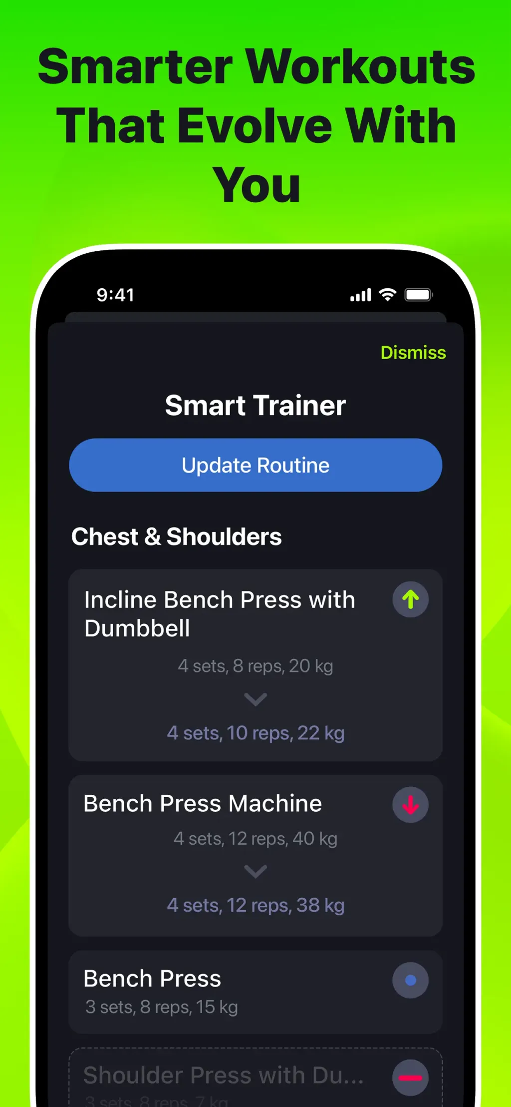 SmartGym: Gym & Home Workouts App Store screenshot 4