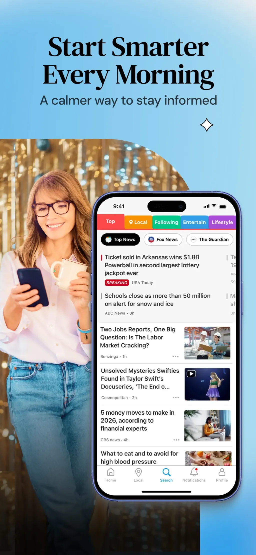 SmartNews: Breaking News screenshot 1