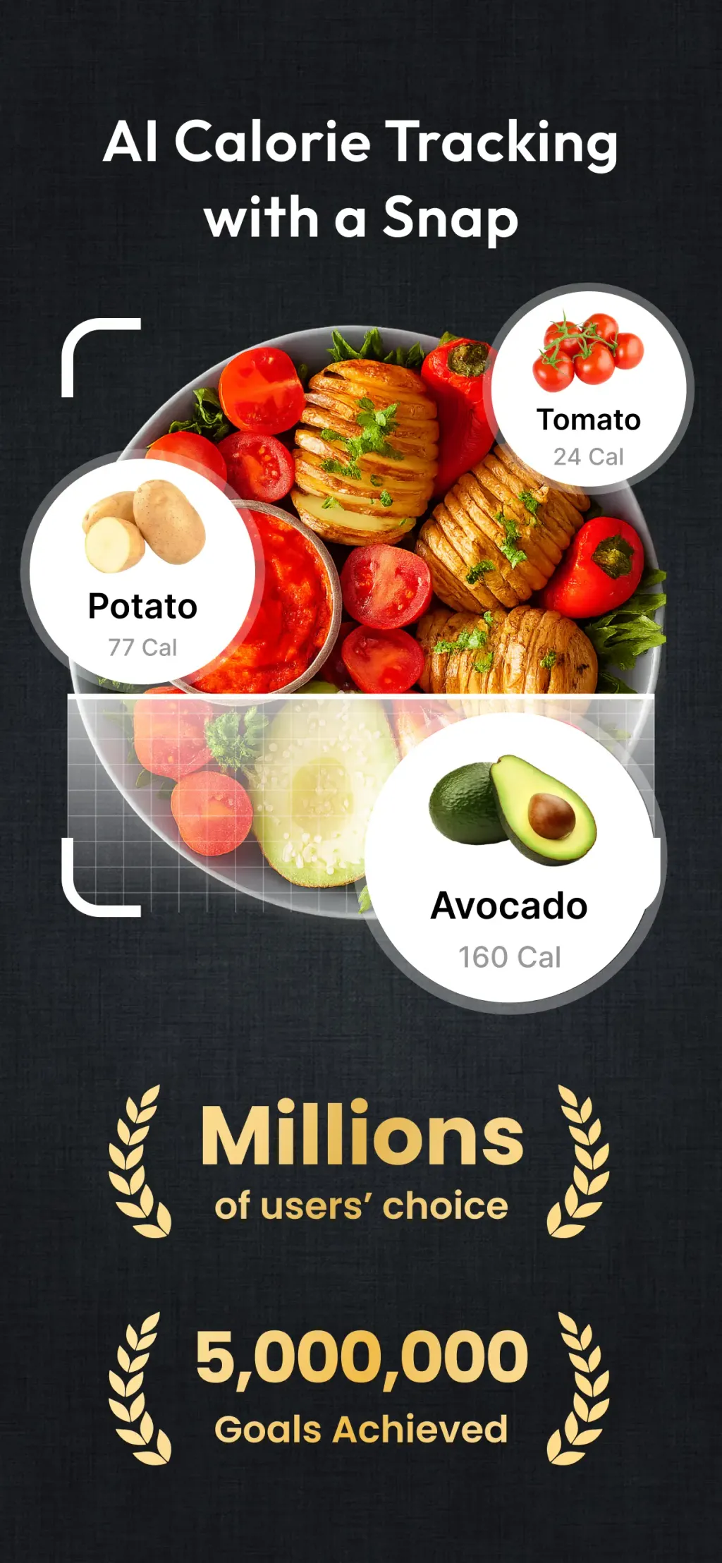 SnapCal: AI Calorie Counter App Store screenshot 1