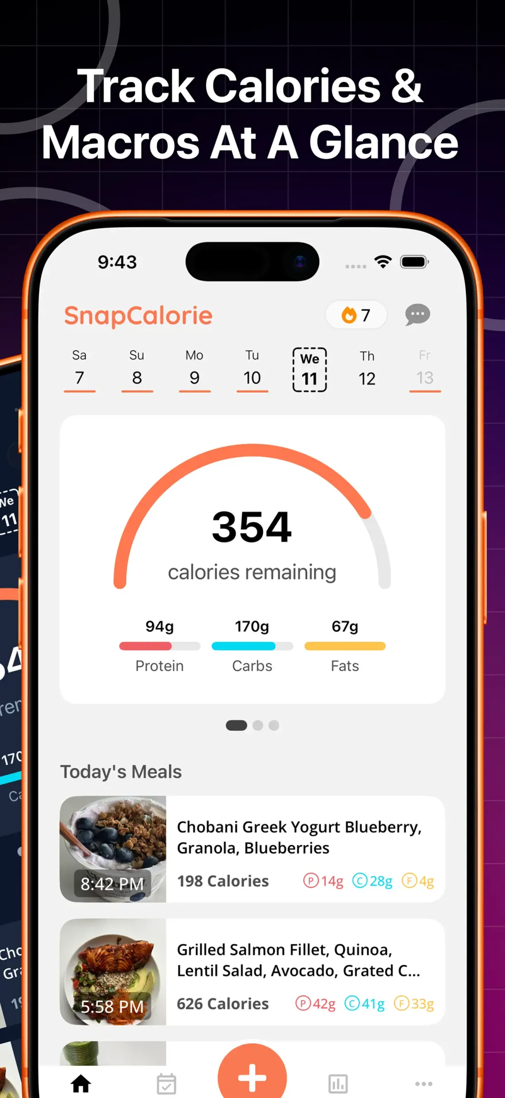 SnapCalorie AI Calorie Counter screenshot 1