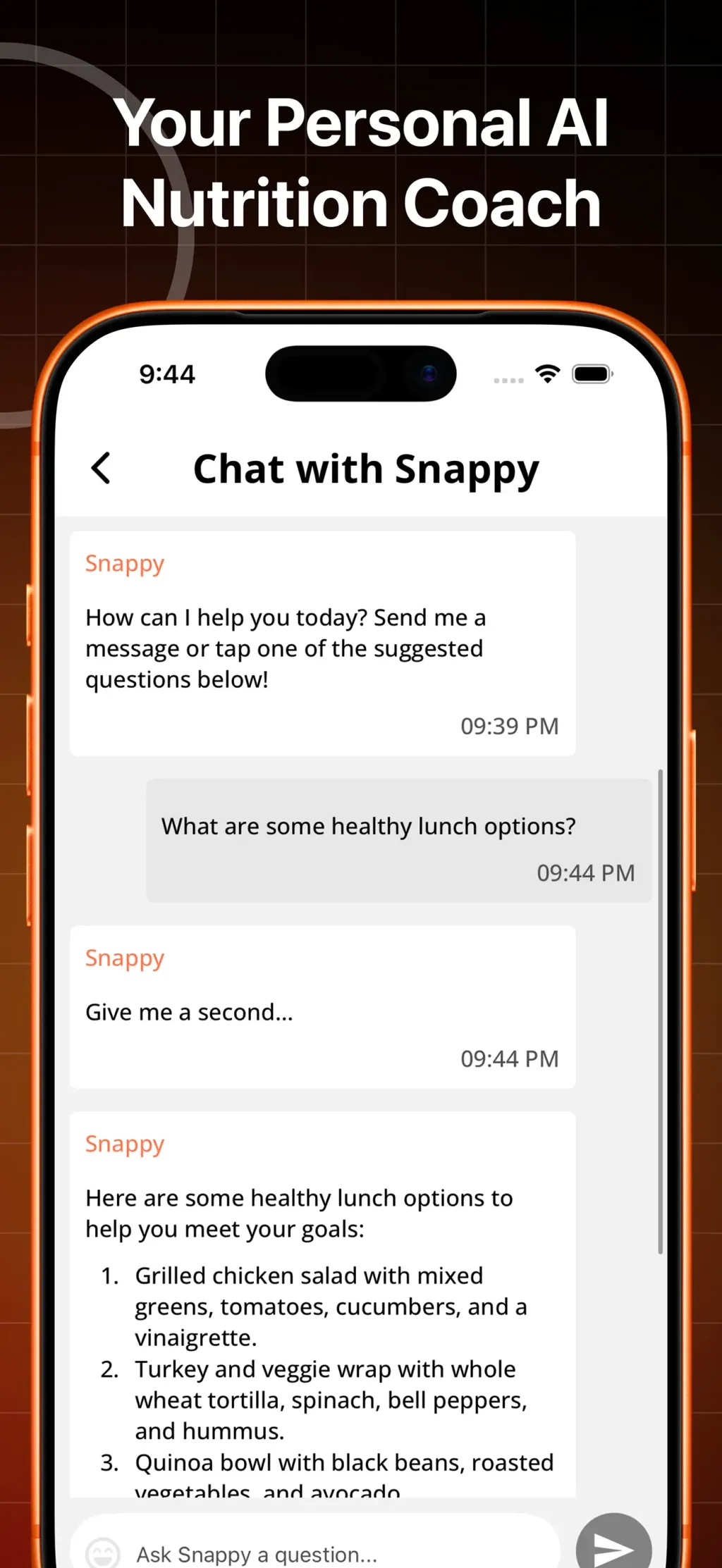 SnapCalorie AI Calorie Counter App Store screenshot 5