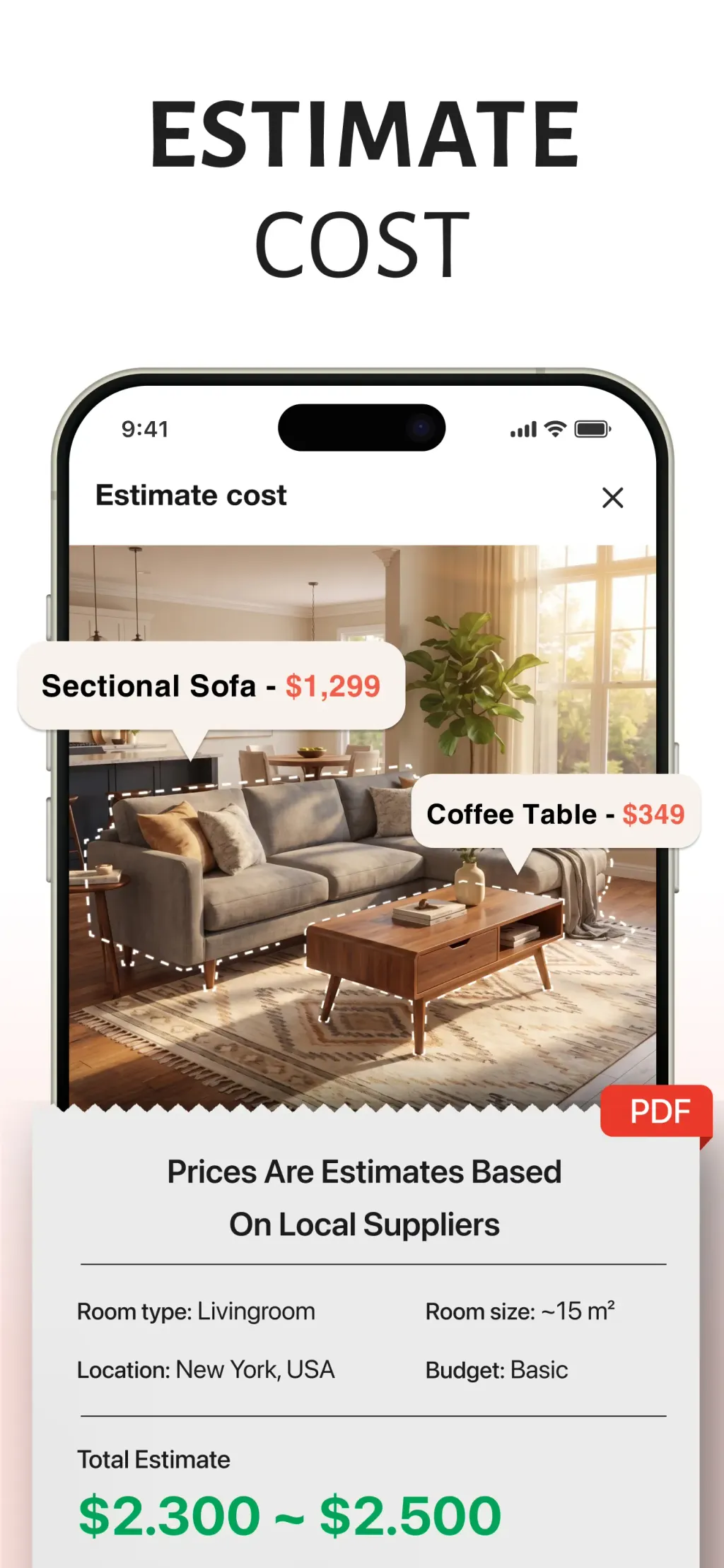 SnapHome: AI Interior Design App Store screenshot 3